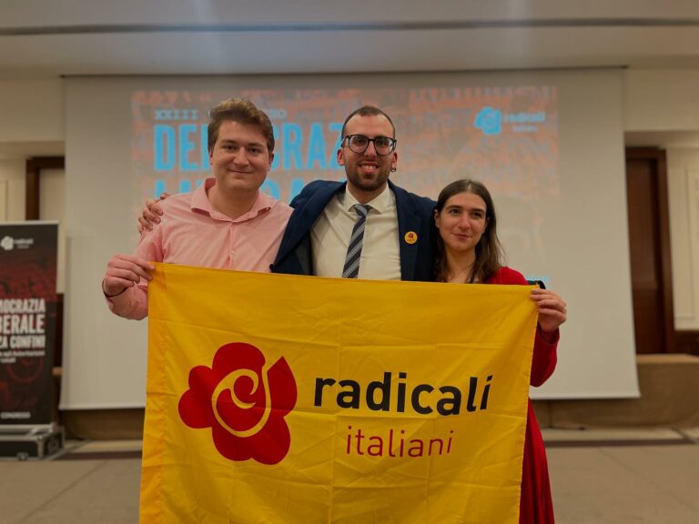 Instagram post from radicali.it. This post is in position 1.